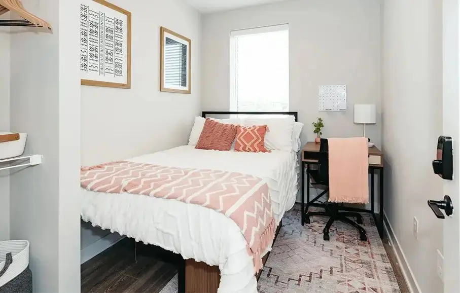 furnished bedroom